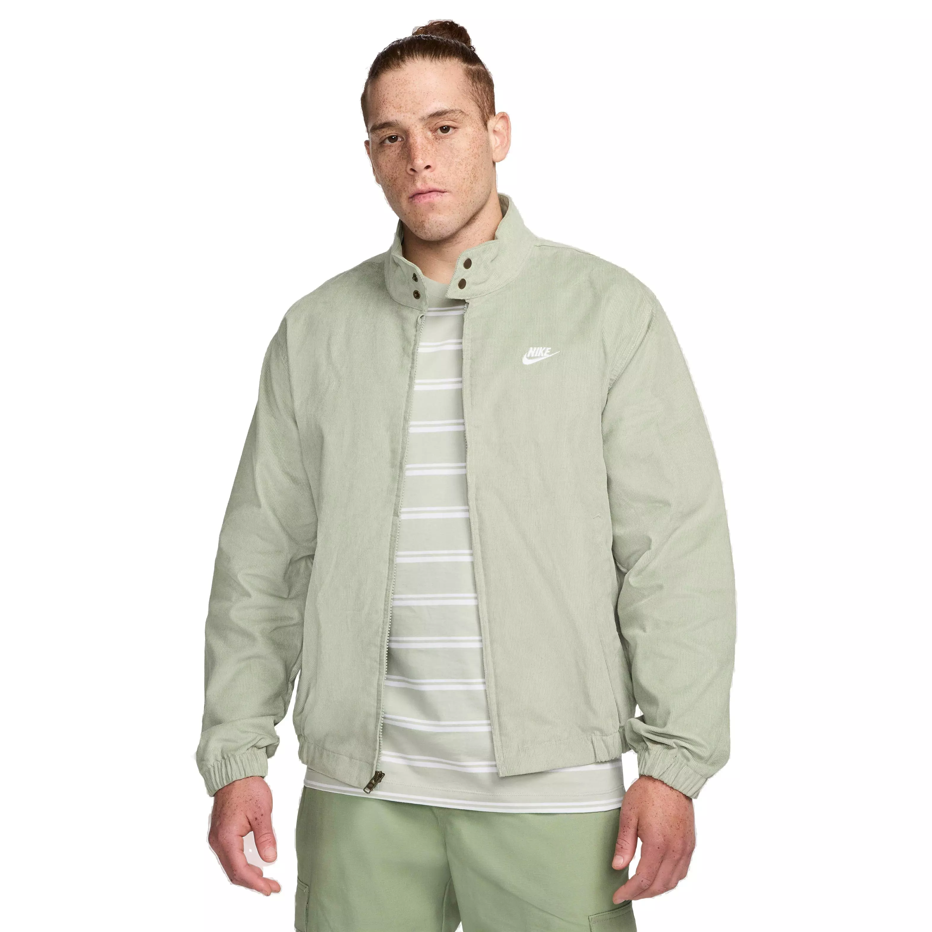 Nike Sportswear Club Men's Corduroy Harrington Jacket - Jade
